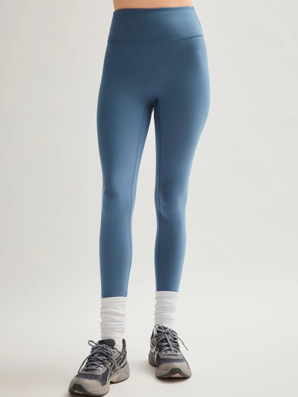 Girlfriend Collective High Rise Compressive Leggings Teal Blue Green M